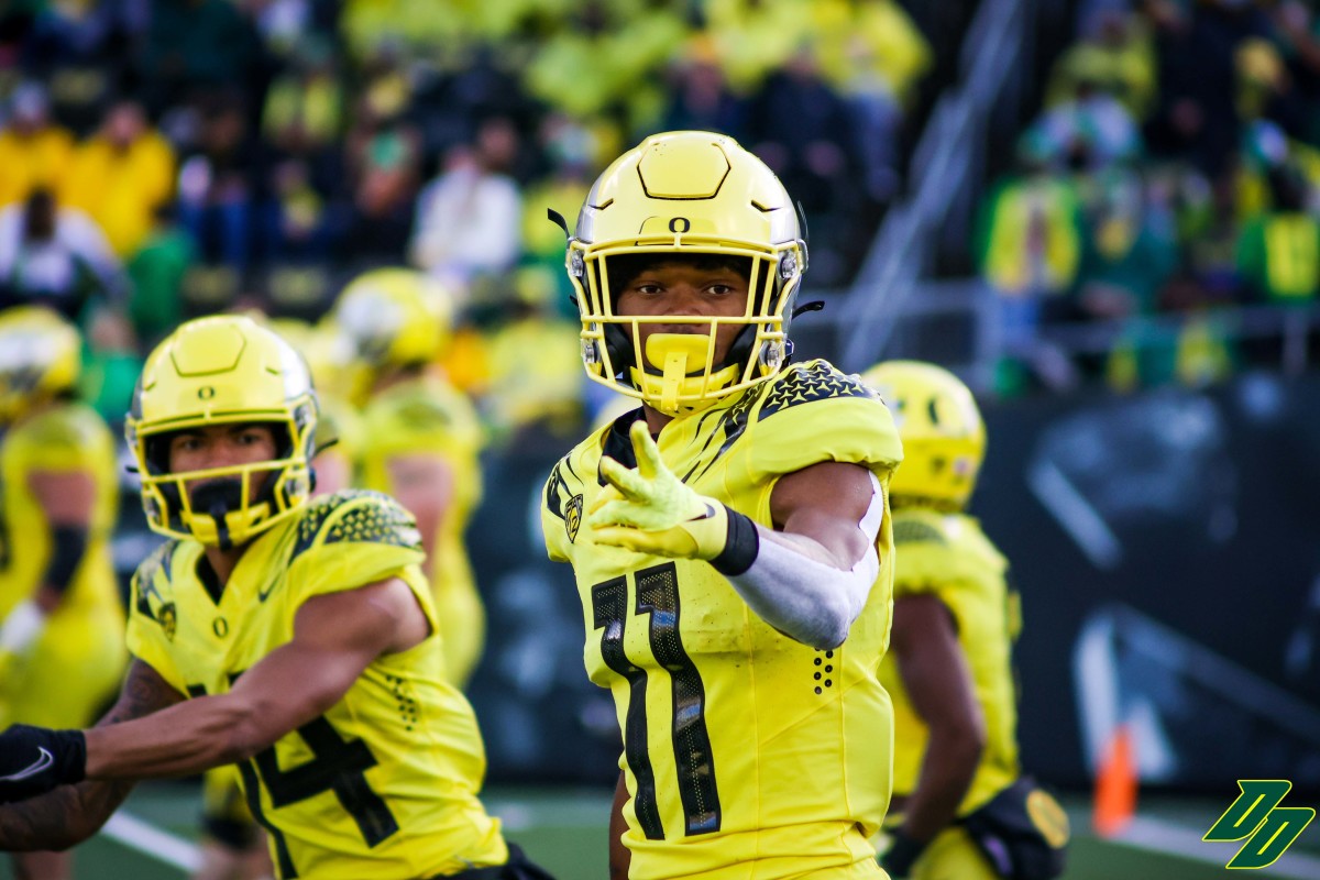 Troy Franklin is looking to take a step forward after seeing the most playing time of any freshman wideout in 2021.